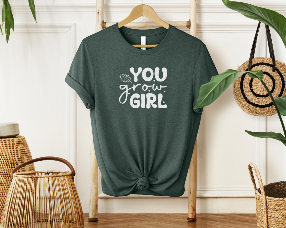 You Grow Girl | Tea Shirt - Image 5